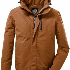 Killtec KOW 161 Men Jacket - Outdoorjas - Heren - Oranje/bruin - Maat XL