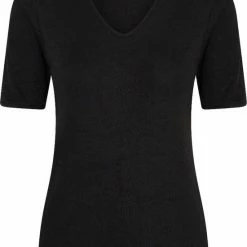 Beeren Dames Thermo Shirt Korte Mouw 07-085 Zwart-L