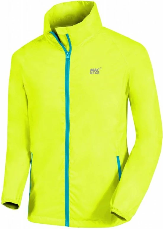 Mac In A Sac Origin 2 Regenjas Unisex - Neon Geel - Maat M 3 Mac In A Sac Origin 2 Regenjas Unisex - Neon Geel - Maat M