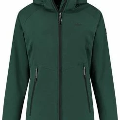 Kjelvik Dames Softshell Jas - Winter Softshell Jas Dames - Cato - Groen - Maat 46 -Flamecan winkel 550x773 4