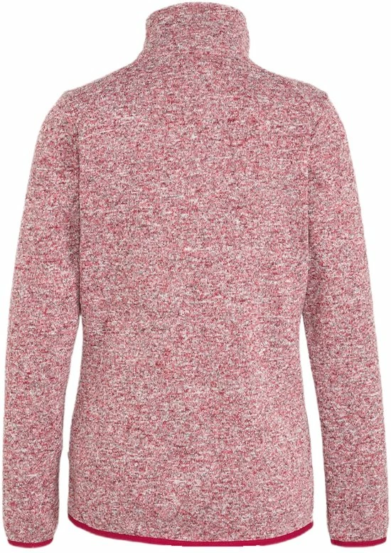 Redwood Soham - Dames Lange Rits Fleece - Dark-Pink 4 Redwood Soham - Dames Lange Rits Fleece - Dark-Pink - Afbeelding 2