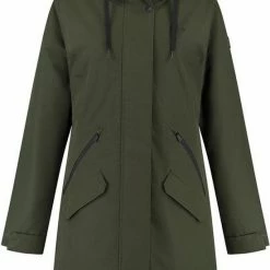 Kjelvik Dames Winterjas - Winterparka Dames - Functionele Winterjas - Didi - Groen - Maat 36