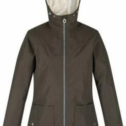 Regatta Bergonia II Waterdichte Geïsoleerd Jas Dames, Olijf Maat UK 20 / DE 46 -Flamecan winkel 550x785