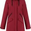 Kjelvik Dames Softshell Parka - Winterparka Softshell - Chanela - Rood - Maat 44 -Flamecan winkel 550x785 6