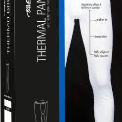 Avento Thermobroek - Mannen - Wit - Maat XXL -Flamecan winkel 550x793 2