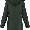 MGO Leisure Wear Kate Wax Parka Outdoorjas Dames - Maat M -Flamecan winkel 550x794 4