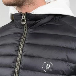 DEELUXE Dik Tweekleurig DonsjackDISCOVER Dark Khaki 12 DEELUXE Dik Tweekleurig DonsjackDISCOVER Dark Khaki -Flamecan winkel 550x795 3