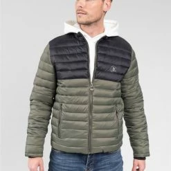 DEELUXE Dik Tweekleurig DonsjackDISCOVER Dark Khaki 13 DEELUXE Dik Tweekleurig DonsjackDISCOVER Dark Khaki -Flamecan winkel 550x795 4