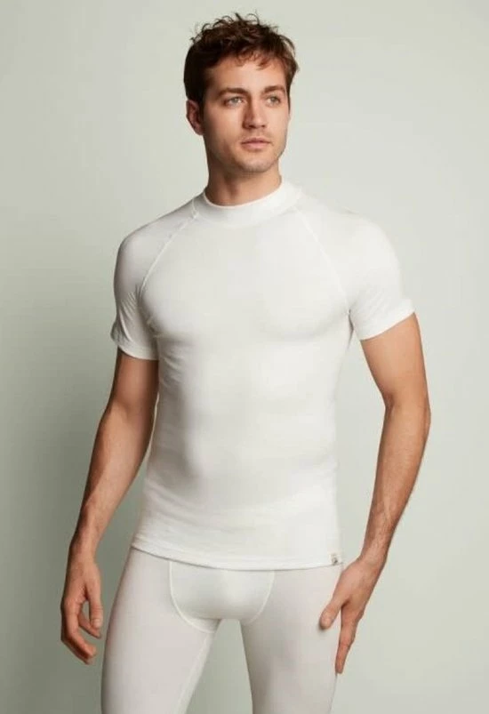 Ten Cate Heren Thermo Shirt Korte Mouw - L - Wit 5 Ten Cate Heren Thermo Shirt Korte Mouw - L - Wit - Afbeelding 3