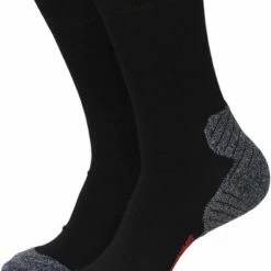 Qualithy Wandelsokken - Maat 39-42 - Zwart - Thermo Sokken - Naadloos - Coolmax - Links/rechts