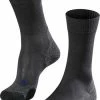 FALKE TK2 Explore Cool Wandelsokken Mid-rise Zacht Thermisch Anti-blaar Antizweet Zonder Motief Met Elastische Boord Verkoelend Duurzaam Ademend Sneldrogend Grijs Heren Sportsokken - Maat 46-48 -Flamecan winkel 550x812 4