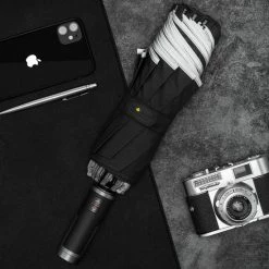 No Drip Umbrella® Stormparaplu - Opvouwbaar - Automatisch - Windproof Tot 100km/u - 108 Cm - Zwart -Flamecan winkel 550x825 12