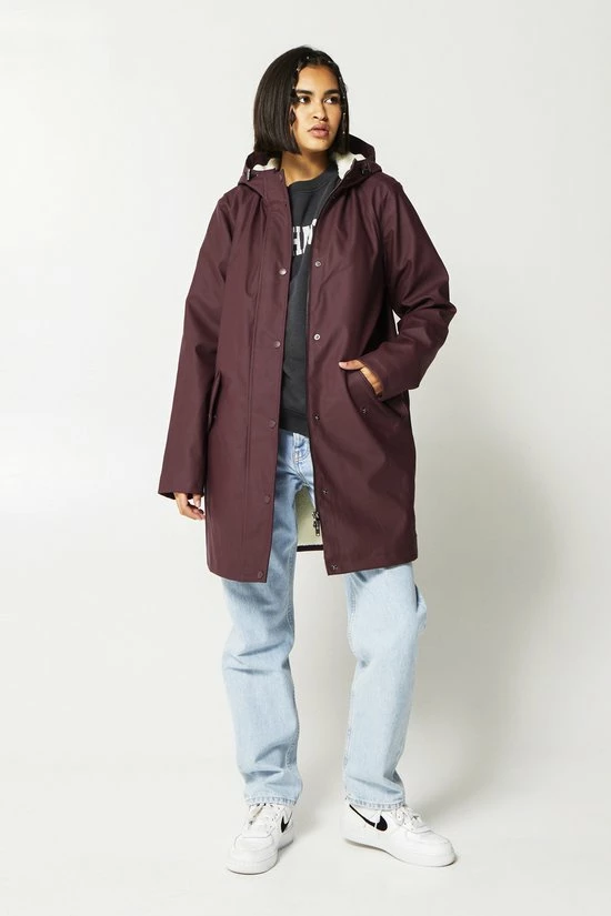 America Today Janice Teddy - Dames Regenjas - Maat L 5 America Today Janice Teddy - Dames Regenjas - Maat L - Afbeelding 3