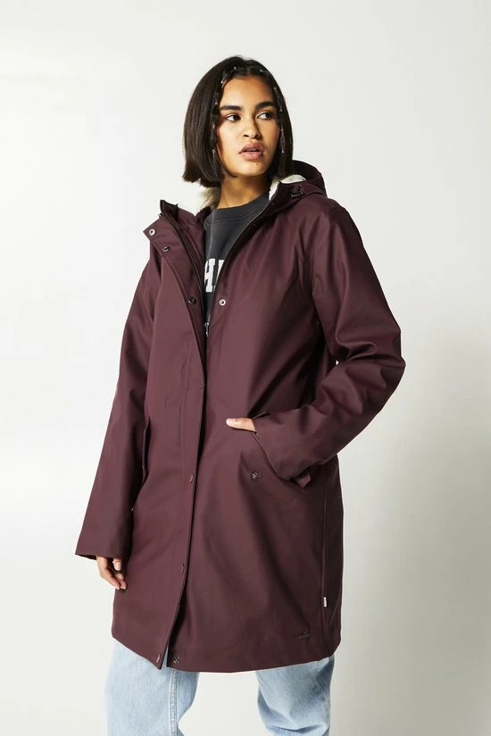 America Today Janice Teddy - Dames Regenjas - Maat L 6 America Today Janice Teddy - Dames Regenjas - Maat L - Afbeelding 4