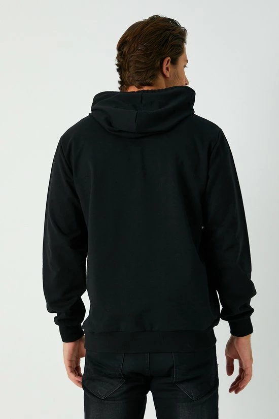 Merkloos Comeor Hoodie Heren - Zwart - Dun - S 4 Merkloos Comeor Hoodie Heren - Zwart - Dun - S - Afbeelding 2