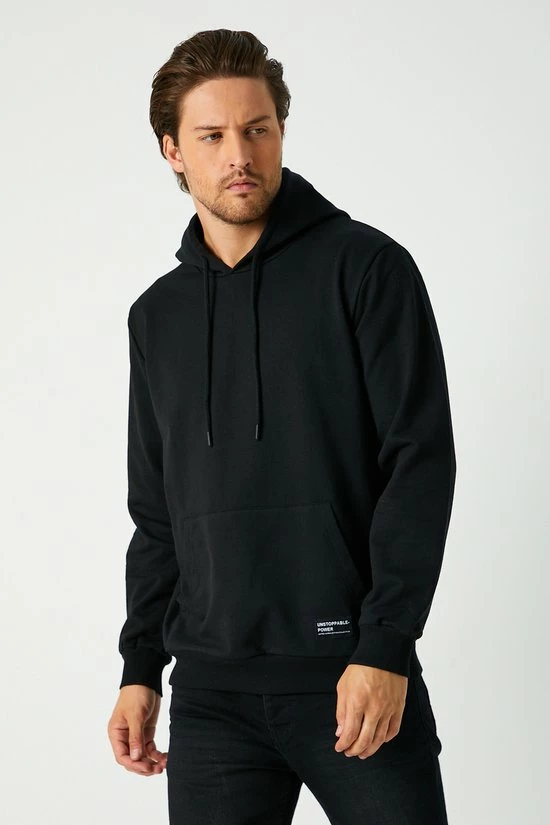 Merkloos Comeor Hoodie Heren - Zwart - Dun - S 9 Merkloos Comeor Hoodie Heren - Zwart - Dun - S - Afbeelding 7