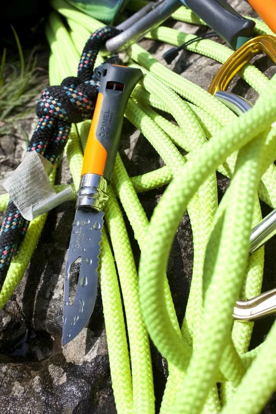 Opinel Outdoor Zakmes - RVS Oranje - 19cm 8 Opinel Outdoor Zakmes - RVS Oranje - 19cm - Afbeelding 6