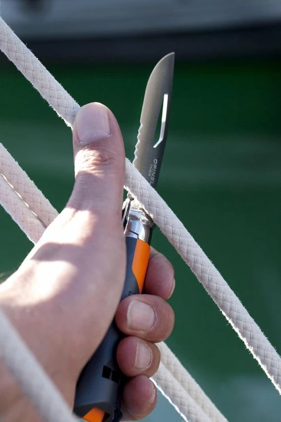 Opinel Outdoor Zakmes - RVS Oranje - 19cm 12 Opinel Outdoor Zakmes - RVS Oranje - 19cm - Afbeelding 10