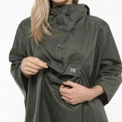 Mac In A Sac - Regenponcho - Khaki -Flamecan winkel 550x825 43