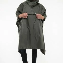 Mac In A Sac - Regenponcho - Khaki -Flamecan winkel 550x825 46