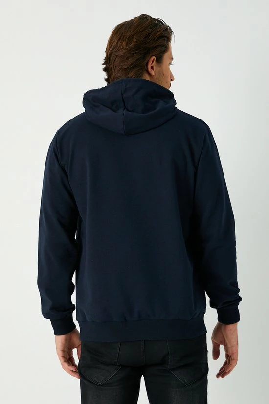 Merkloos Comeor Hoodie Heren - Blauw - Dik - 3XL 4 Merkloos Comeor Hoodie Heren - Blauw - Dik - 3XL - Afbeelding 2
