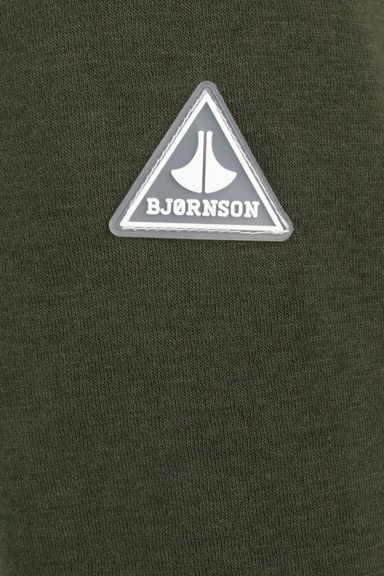 BJØRNSON Sigrid Sweatvest Dames - Teddy Gevoerd - Hoodie - Maat 38 - Olijfgroen 7 BJØRNSON Sigrid Sweatvest Dames - Teddy Gevoerd - Hoodie - Maat 38 - Olijfgroen - Afbeelding 5