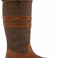 Travelin' Lindau Dames - Leren Outdoorlaars - Waterdicht En Ademend - Laarzen Bruin Leer - Maat 37