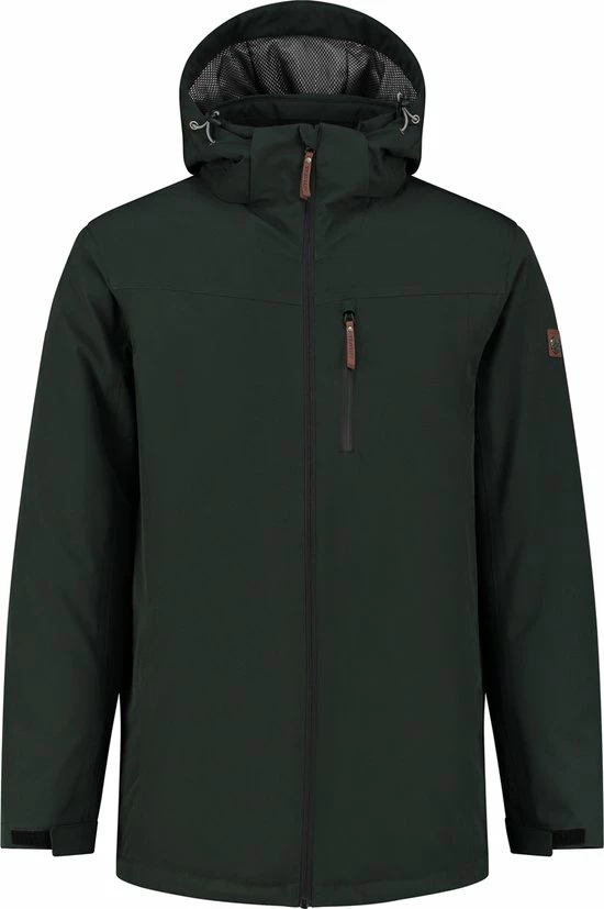 Travelin' Jack Thore - Heren Outdoorjas - Waterdicht En Ademend - Groen - Maat XXL 3 Travelin' Jack Thore - Heren Outdoorjas - Waterdicht En Ademend - Groen - Maat XXL