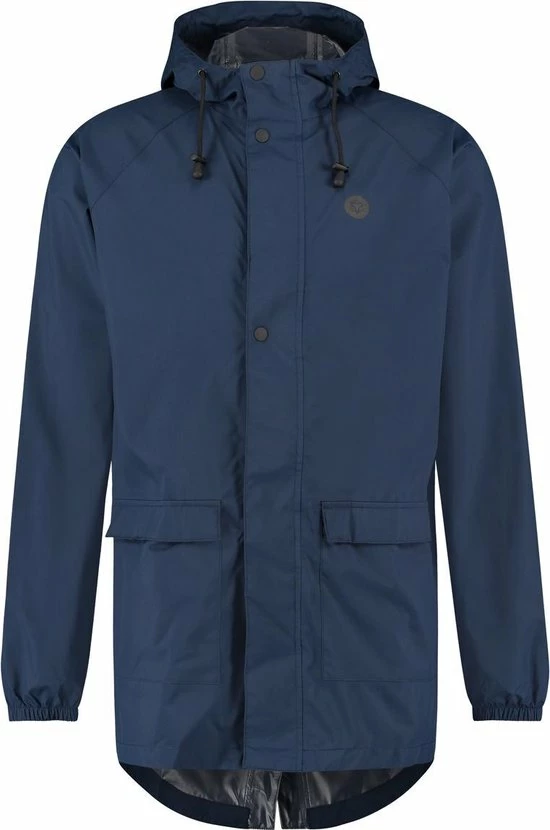 AGU GO Parka Regenjas Essential Unisex - Blauw - XXL - Dames & Heren - Waterdicht & Ademend 14 AGU GO Parka Regenjas Essential Unisex - Blauw - XXL - Dames & Heren - Waterdicht & Ademend - Afbeelding 12