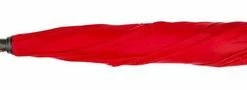 Merkloos Impliva RU-6 Inside Out Windproof Paraplu - Dubbeldoeks - Ø 107 Cm - Zwart/Rood -Flamecan winkel 550x90